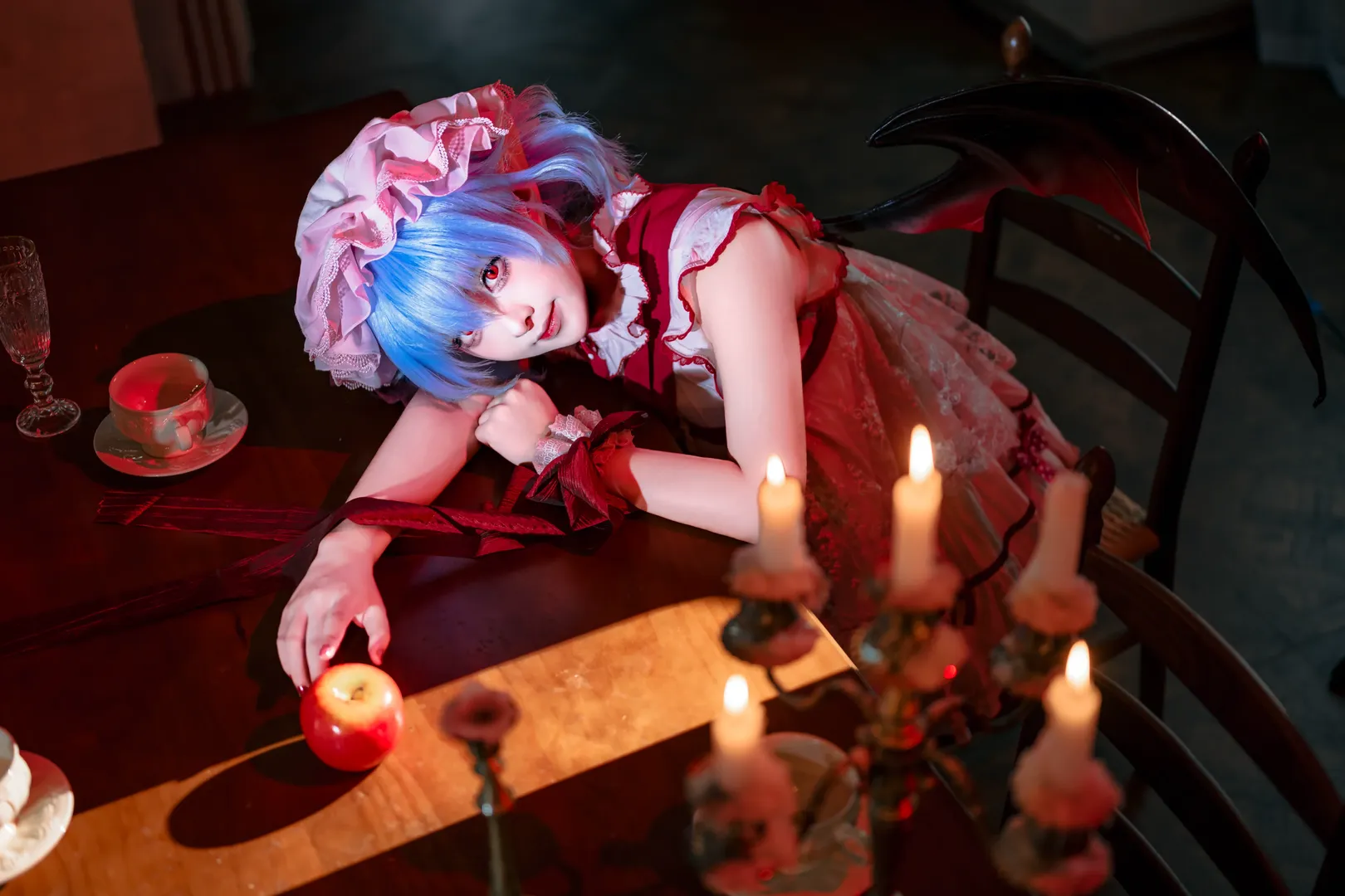 【蕾米莉亞斯卡雷特cos】東方project 永遠鮮紅的幼月 - 第 4 張