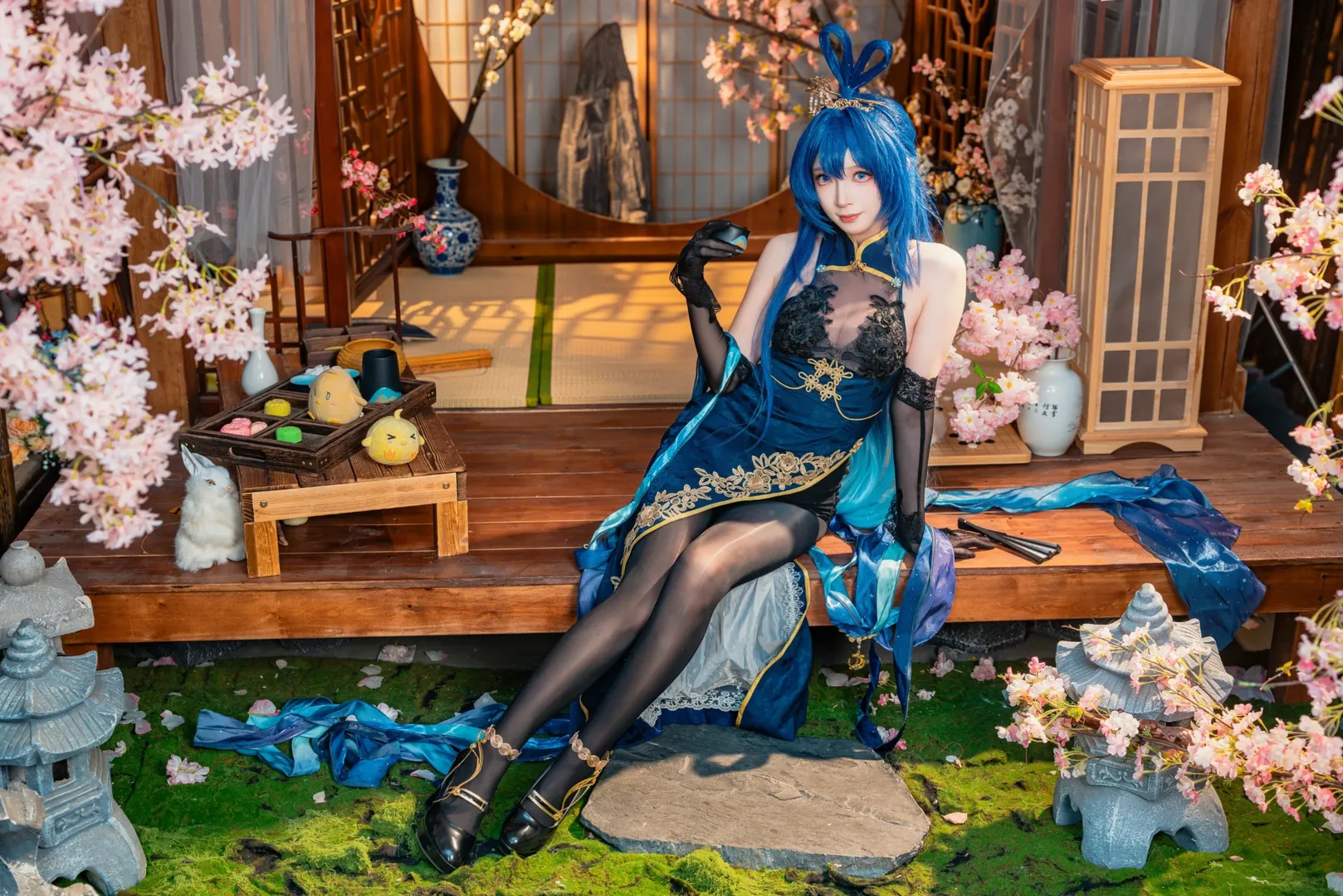 【新泽西cos】碧蓝航线旗袍造型，迟到的七夕邀约 - 第 3 张