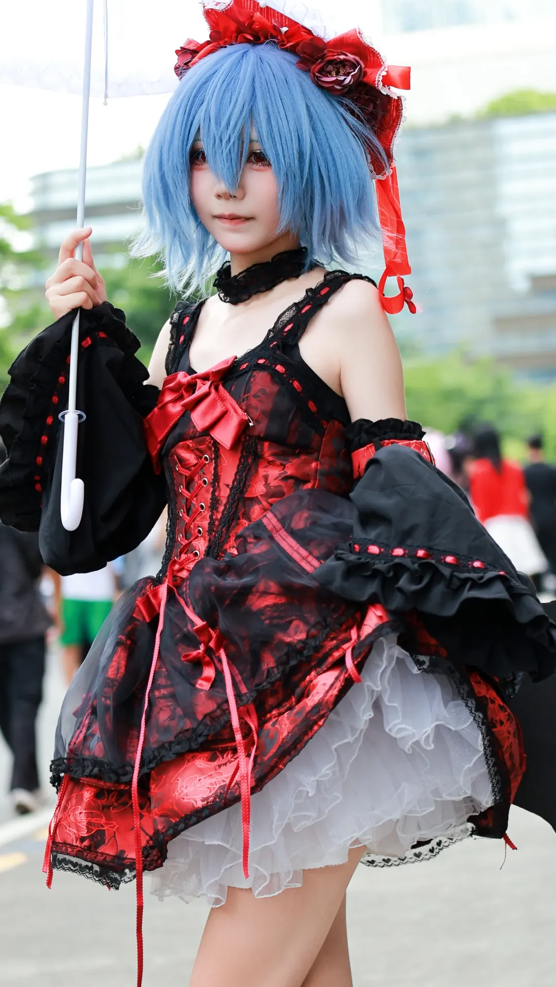 【蕾米莉亞cos】東方Project紅魔館的大小姐，威嚴滿滿 - 第 3 張