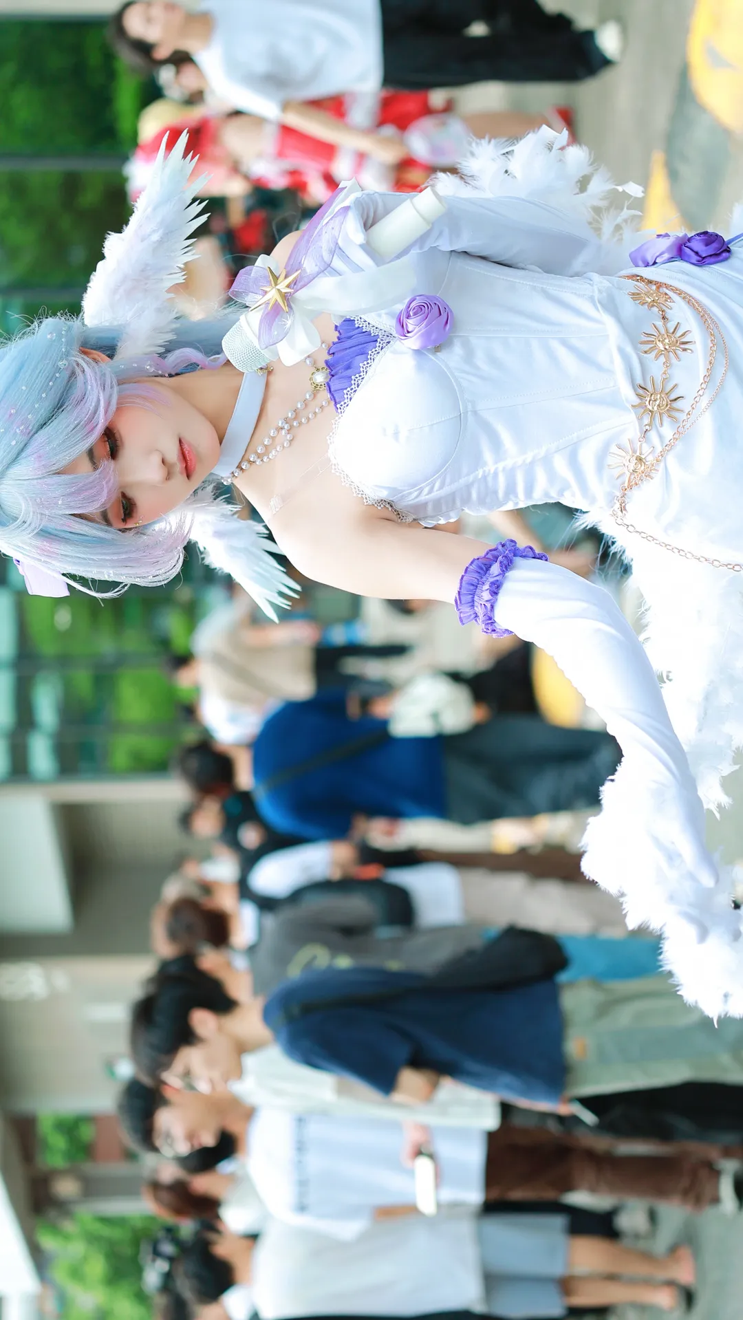 【知更鸟cos】崩坏星穹铁道里的休假时光，忙碌打工人周末漫展洗礼 - 第 1 张