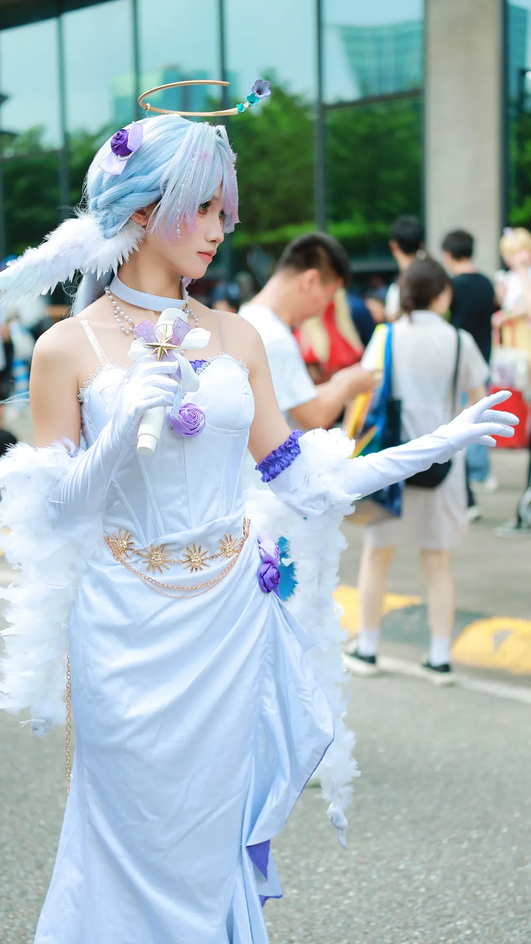 【知更鸟cos】崩坏星穹铁道里的休假时光，忙碌打工人周末漫展洗礼 - 第 6 张