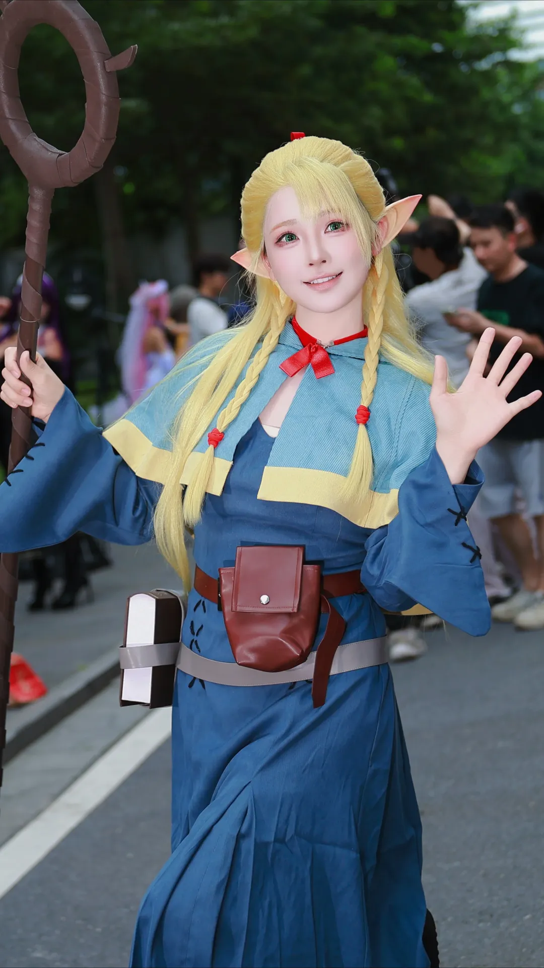 【玛露希尔cos】萤火虫漫展上的精灵魔法使 - 第 3 张