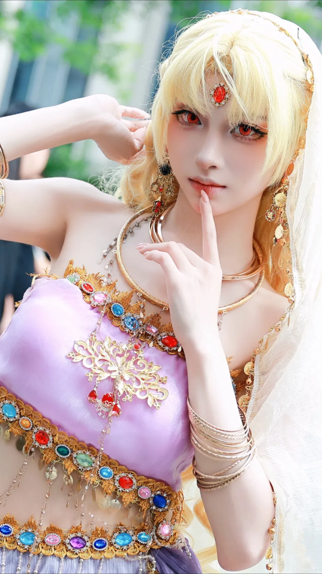 【妲己cos】异域舞娘的萤火虫漫展返图 - 第 1 张