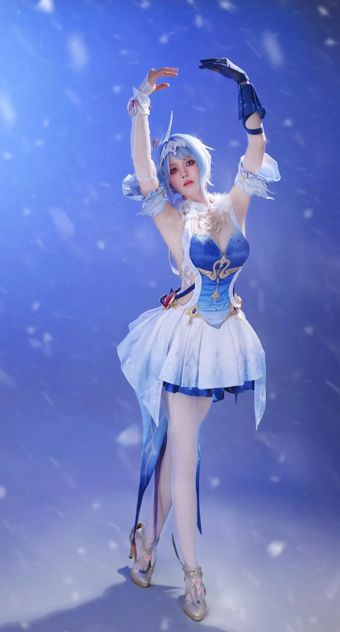 【奧黛塔cos】原神至冬的凜冽冰雪，綻放於足尖 - 第 1 張