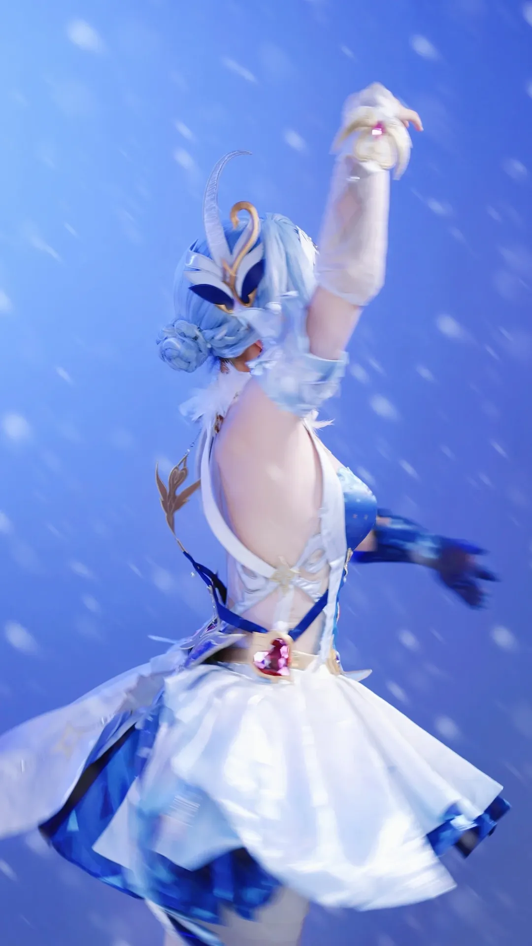 【奧黛塔cos】原神至冬的凜冽冰雪，綻放於足尖 - 第 2 張