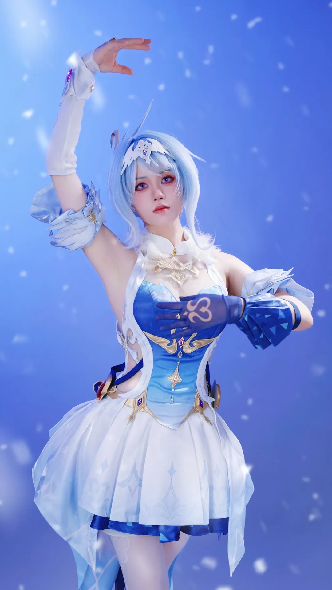 【奧黛塔cos】原神至冬的凜冽冰雪，綻放於足尖 - 第 5 張