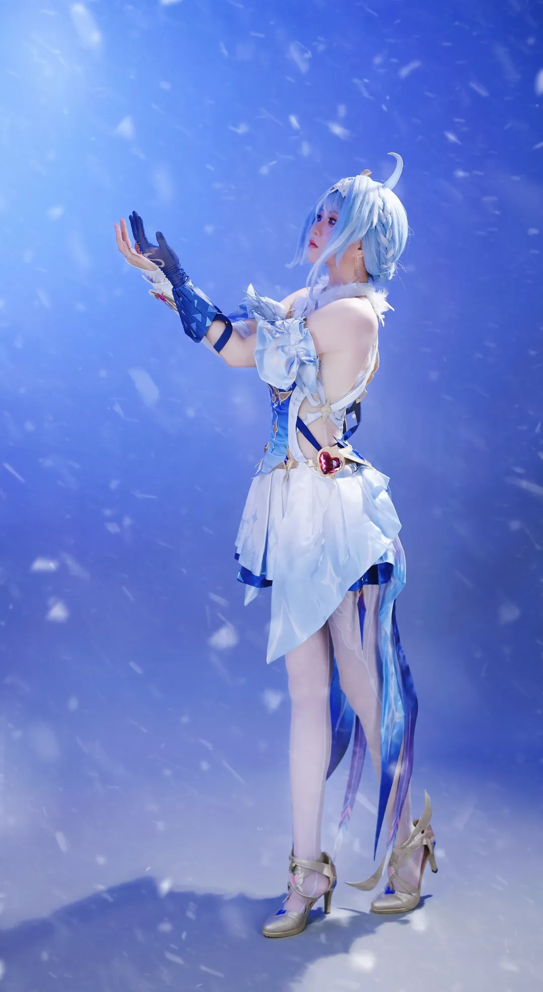 【奧黛塔cos】原神至冬的凜冽冰雪，綻放於足尖 - 第 6 張