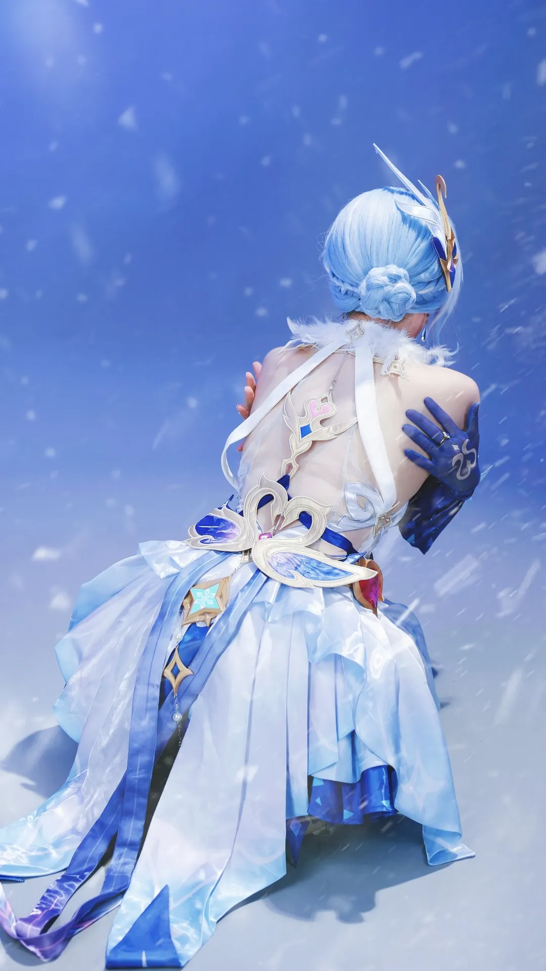 【奧黛塔cos】原神至冬的凜冽冰雪，綻放於足尖 - 第 7 張