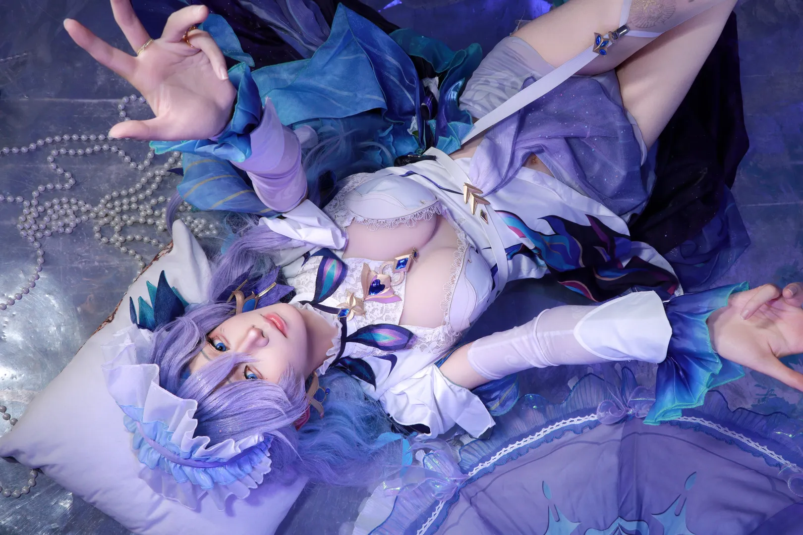 【坎特蕾拉cos】鳴潮深海中的絕美幻影 - 第 5 張