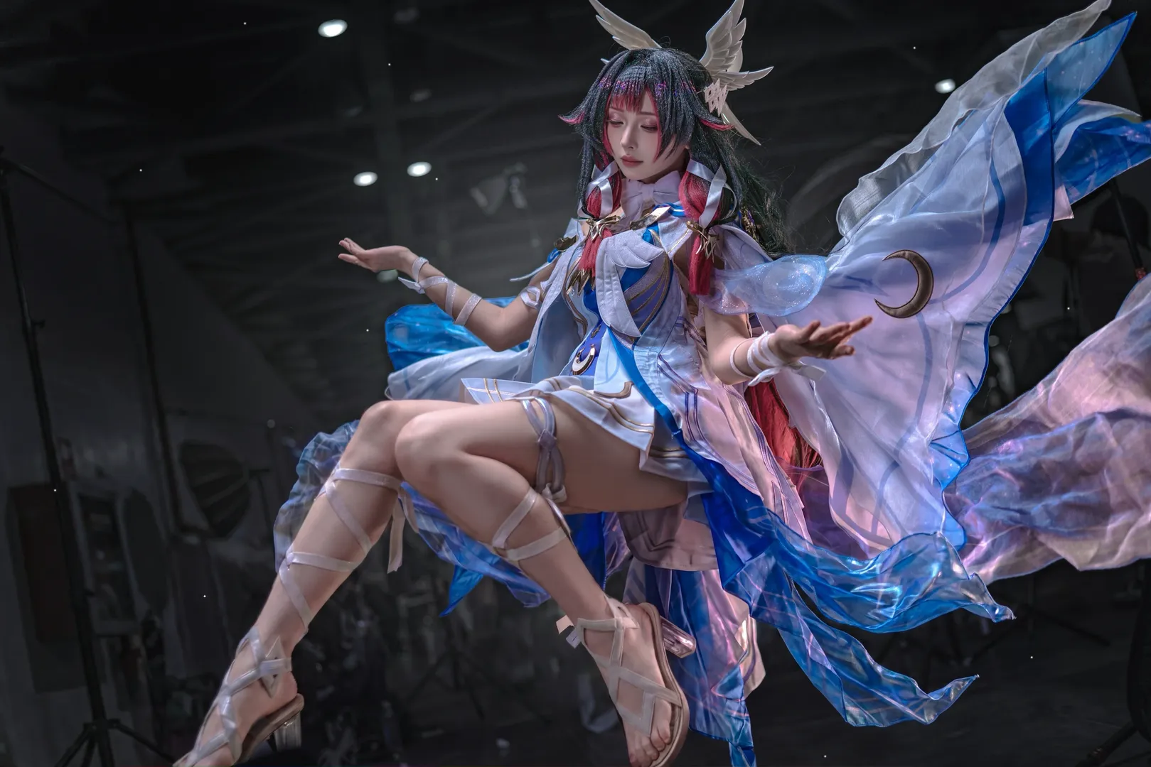 【哥倫比婭cos】原神少女的月下獨舞 - 第 1 張