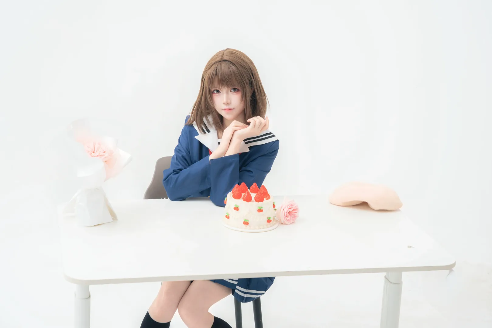 【加藤惠cos】路人女主的养成方法，白棚里的日常切片 - 第 8 张
