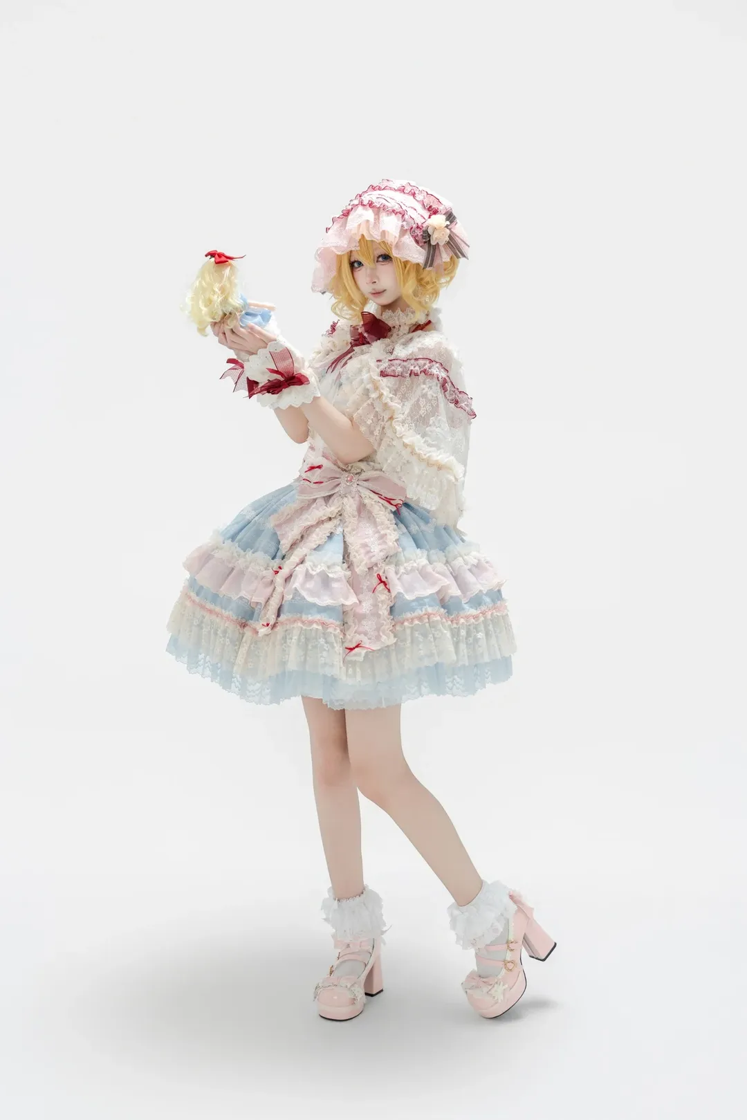 【爱丽丝·玛格特罗依德cos】东方Project doll系Lolita洋装动作参考 - 第 8 张