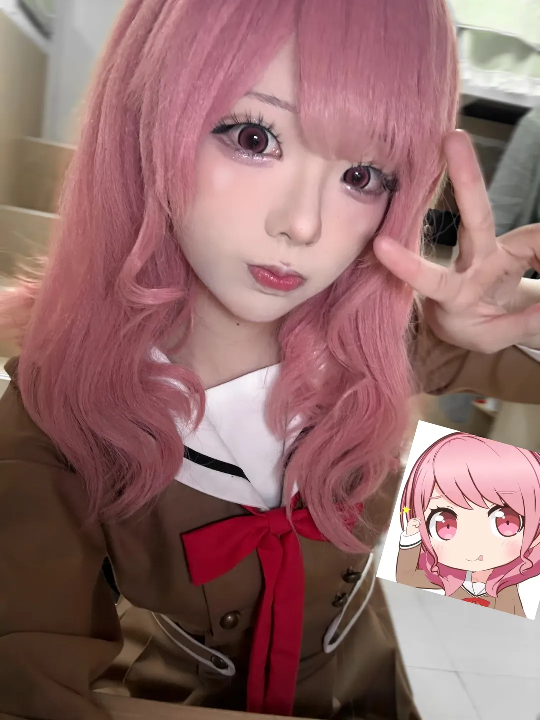 【丸山彩cos】BanG Dream! 里的校园日常