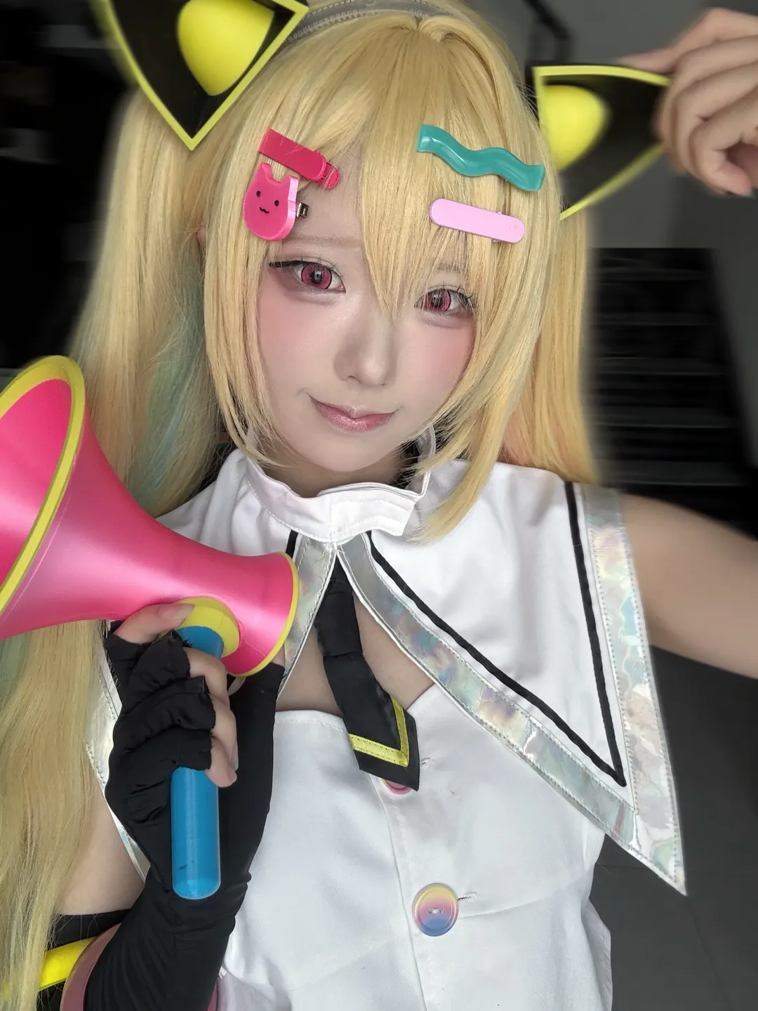 【仲町阿拉蕾cos】bangdream梦限大打歌服，不对称袜套造型 - 第 1 张