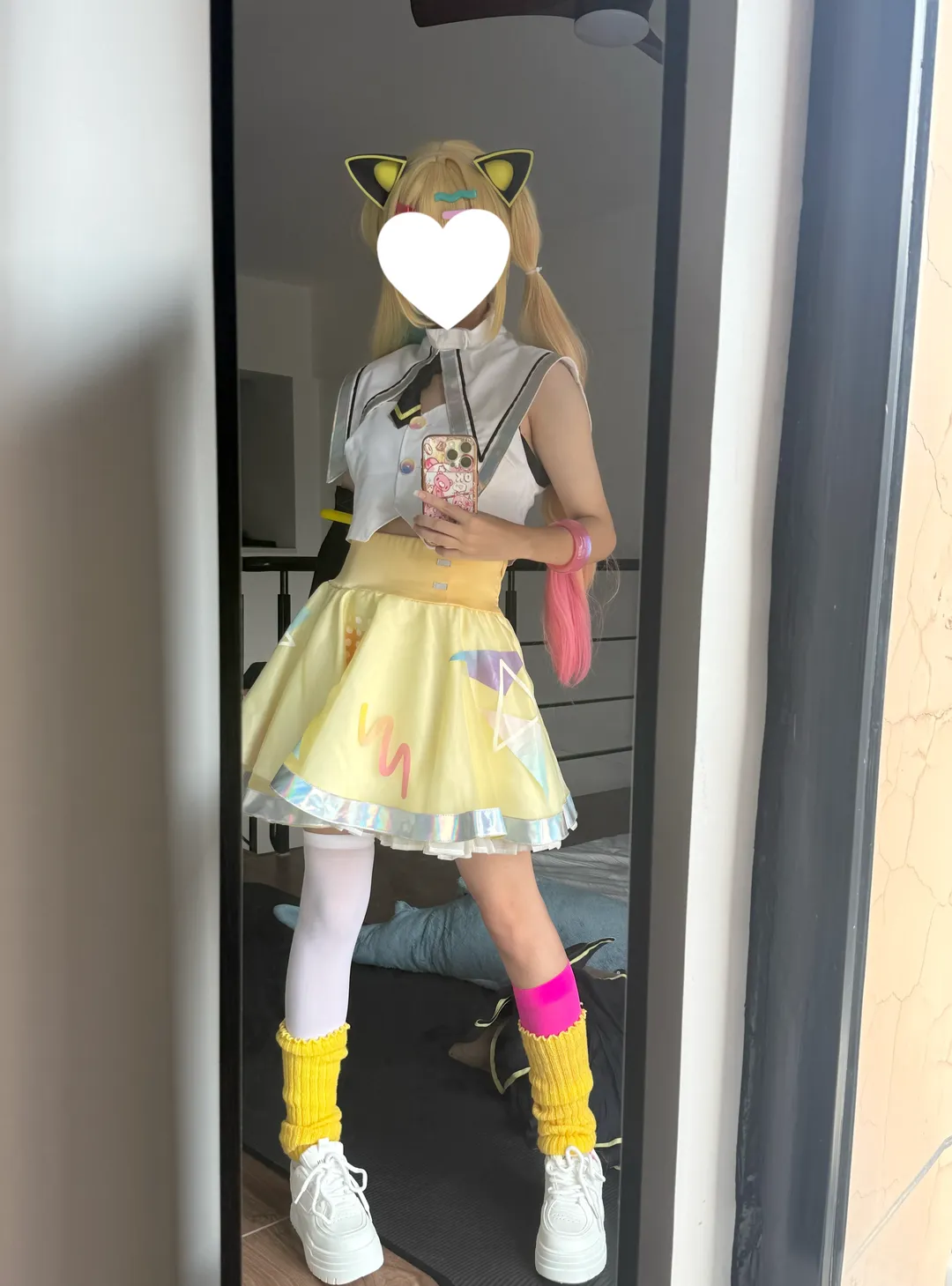 【仲町阿拉蕾cos】bangdream梦限大打歌服，不对称袜套造型 - 第 2 张