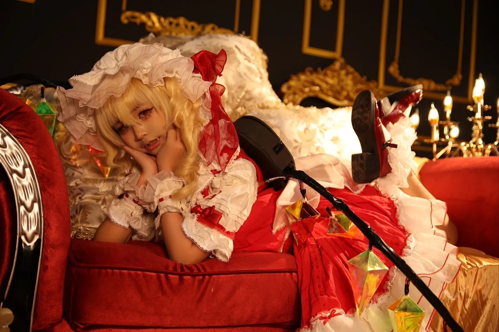【芙兰朵露cos】东方Project中的绯红恶魔 - 第 4 张