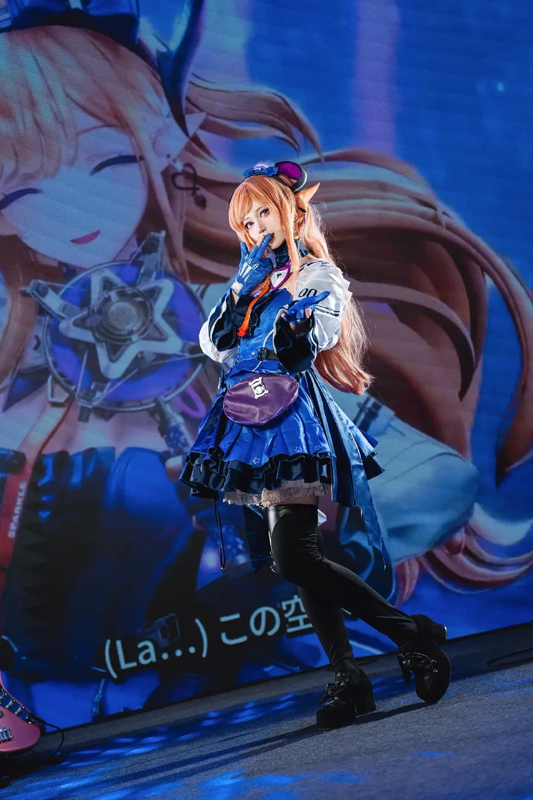 【梨諾cos】明日方舟終末地舞臺現場，動感打歌服絕美出片 - 第 6 張