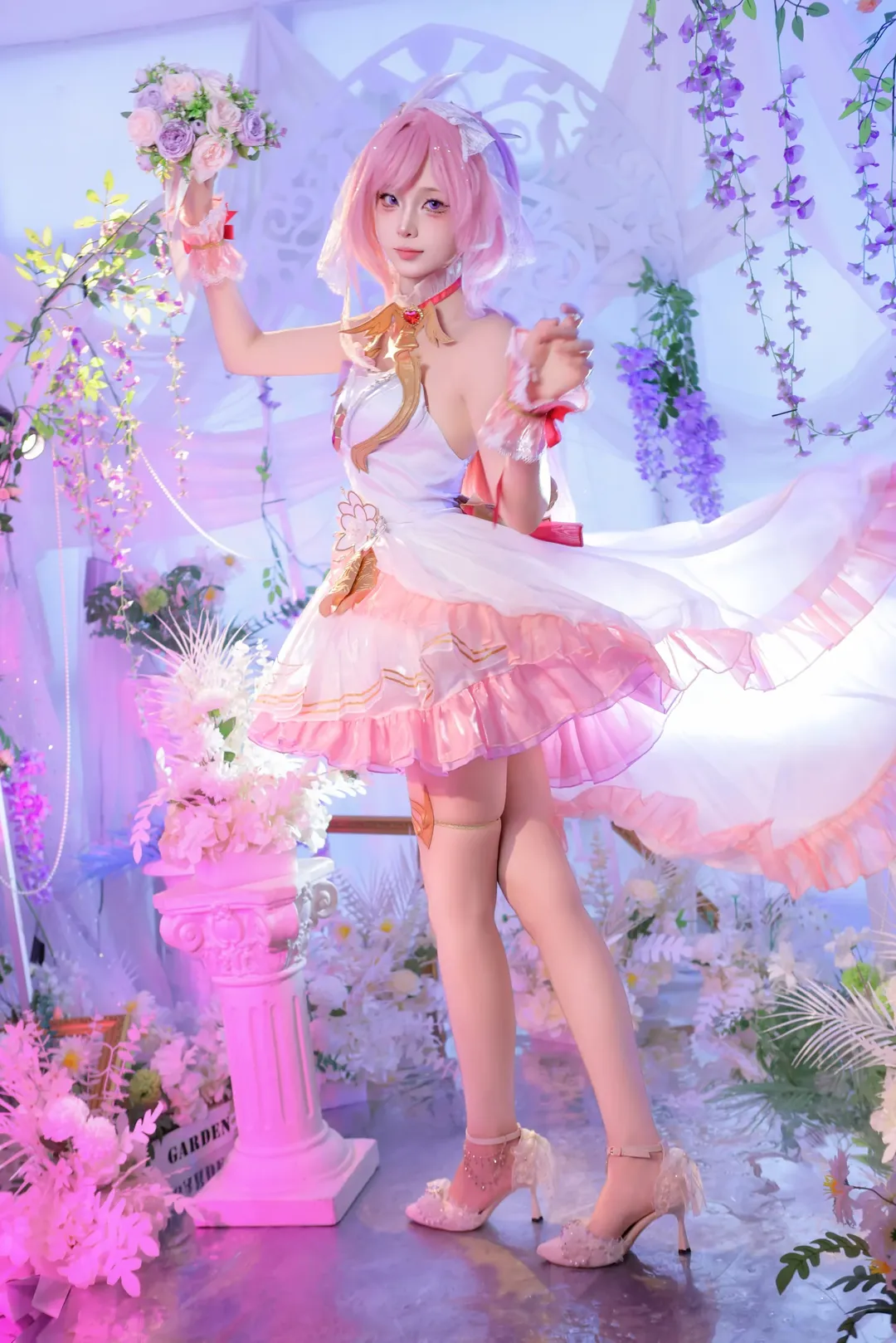 【爱莉希雅cos】崩坏三花之巡礼造型记录 - 第 1 张