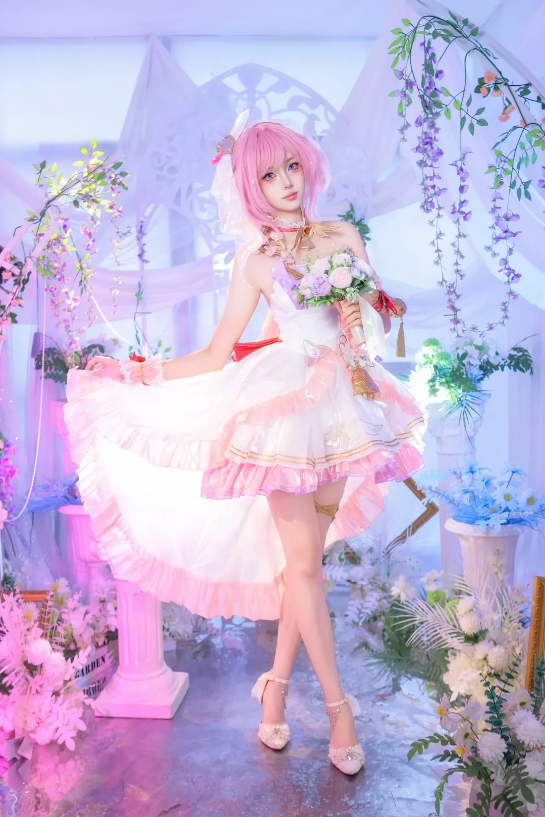 【爱莉希雅cos】崩坏三花之巡礼造型记录 - 第 2 张