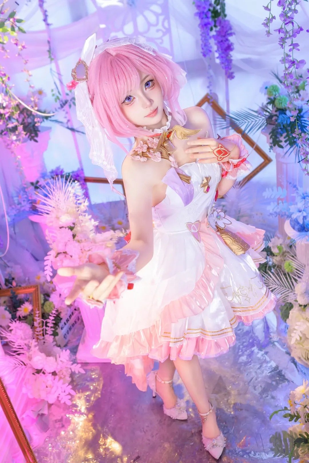 【爱莉希雅cos】崩坏三花之巡礼造型记录 - 第 3 张