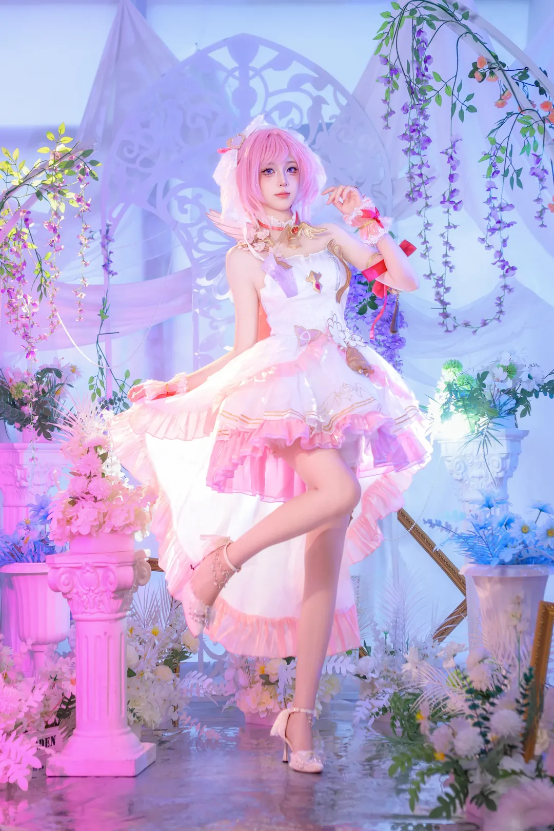 【爱莉希雅cos】崩坏三花之巡礼造型记录 - 第 4 张