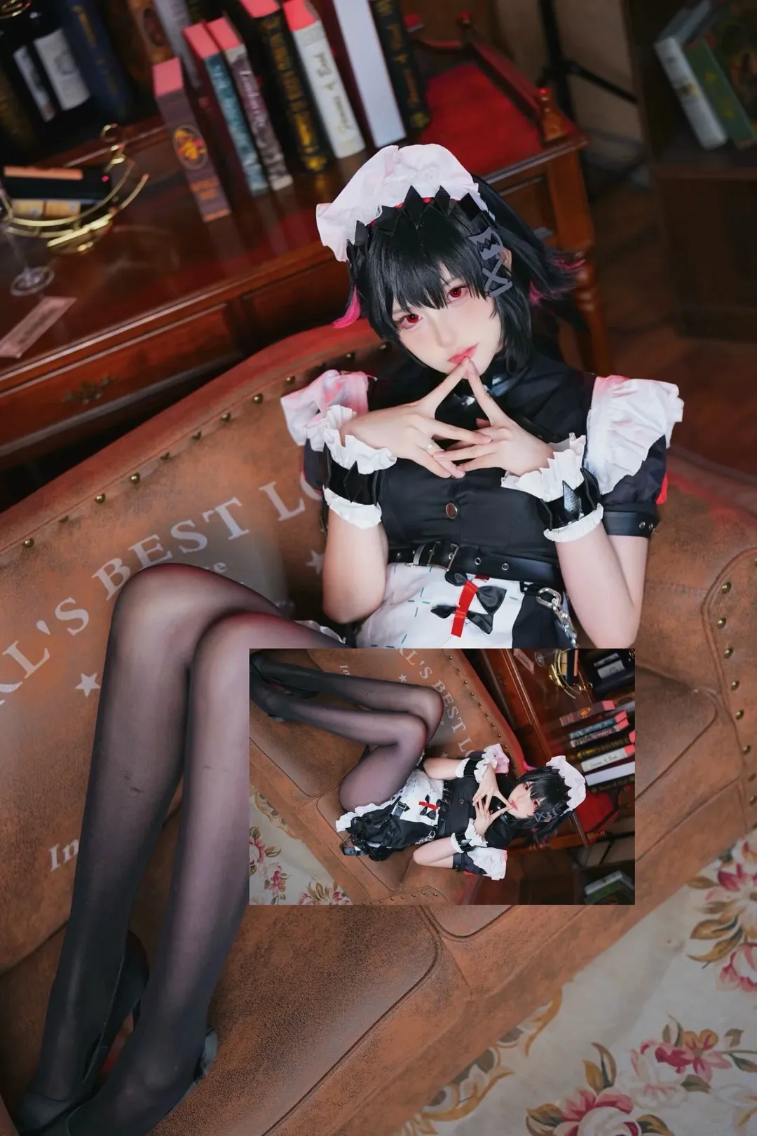 【艾蓮喬cos】絕區零的暗黑風女僕 - 第 3 張