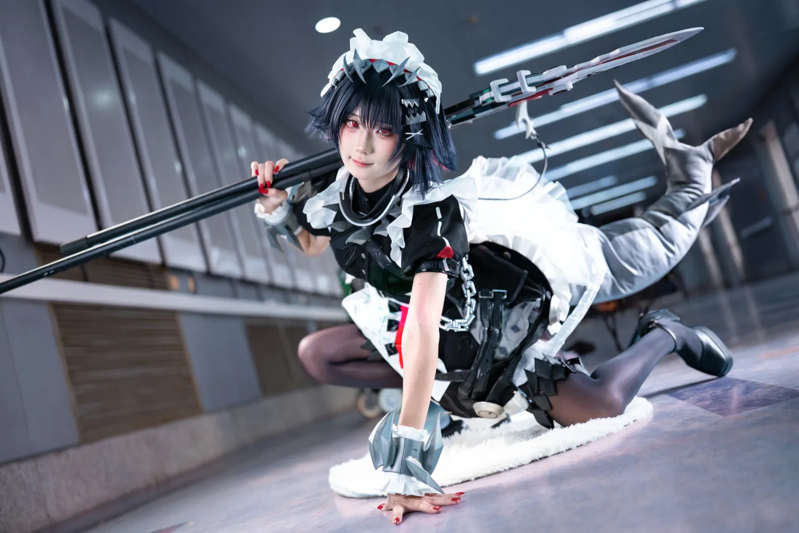 【艾莲cos】绝区零机械女仆，长春漫展场照记录 - 第 1 张