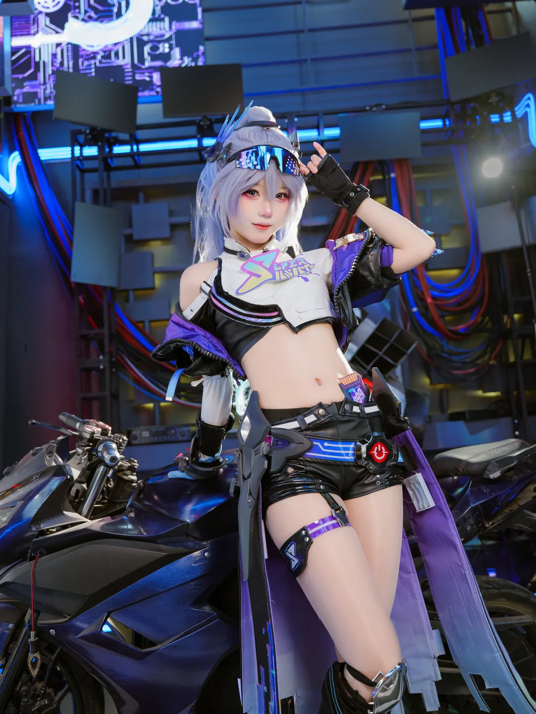 【银狼cos】崩坏星穹铁道lv.999赛博正片 - 第 5 张