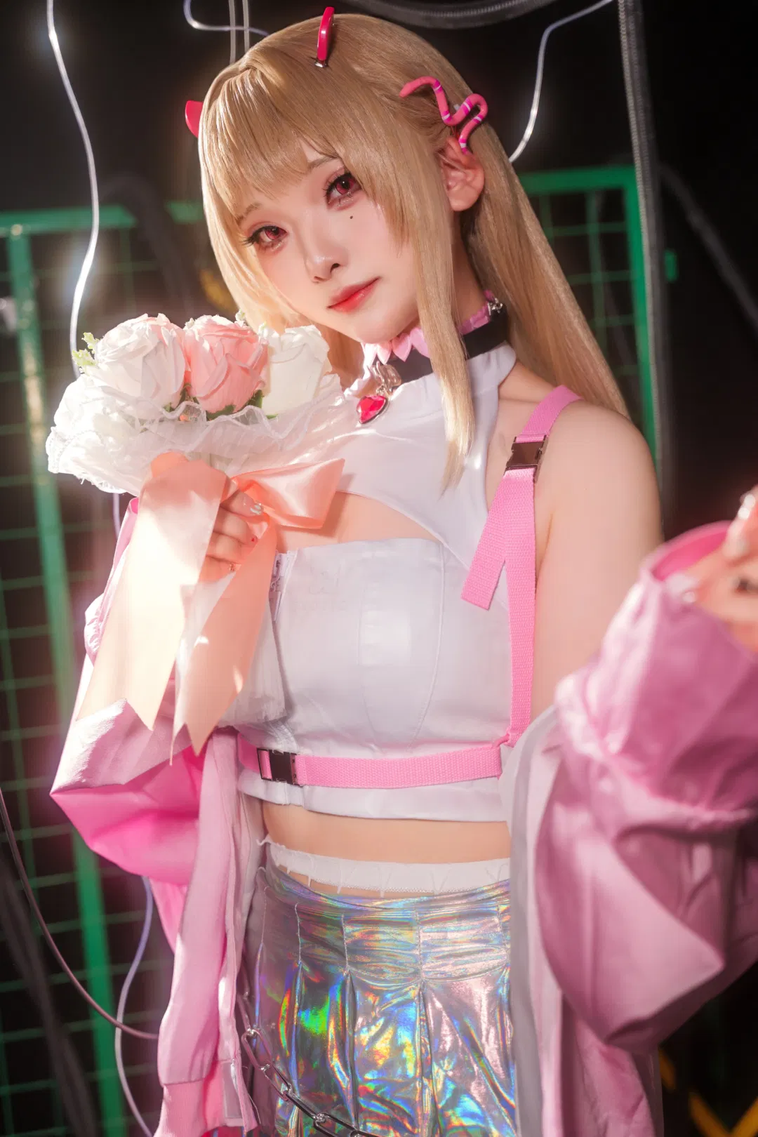 【毒蛇cos】胜利女神妮姬的粉色机能风拍摄记录 - 第 1 张