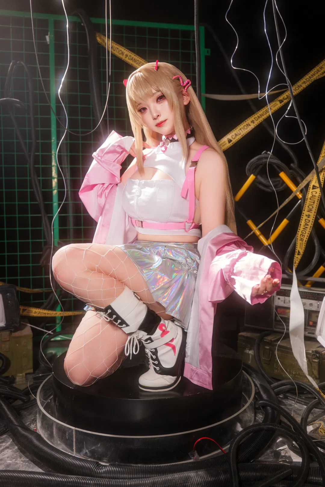 【毒蛇cos】胜利女神妮姬的粉色机能风拍摄记录 - 第 2 张