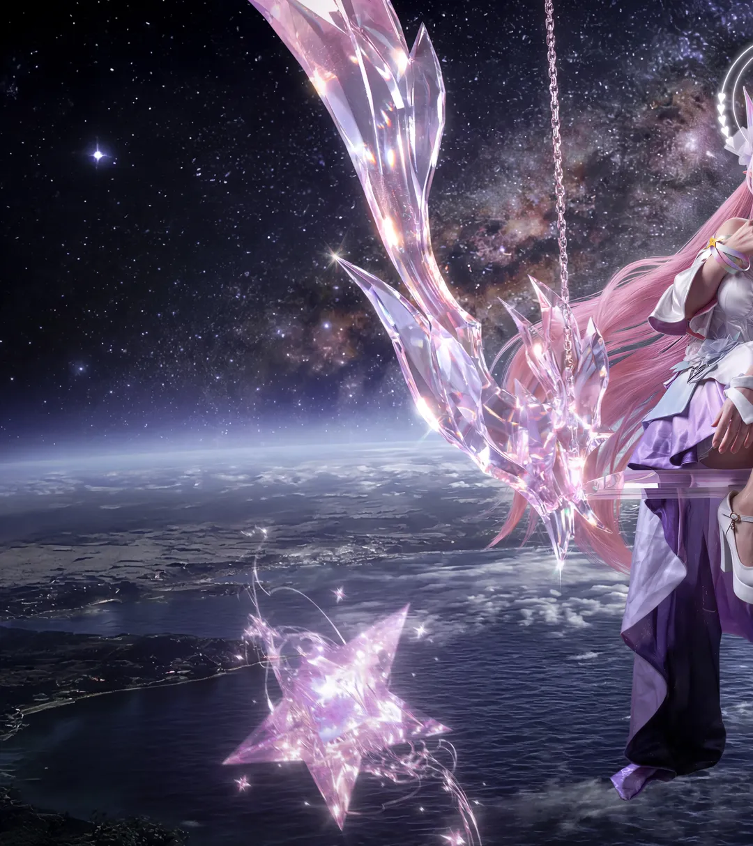 【昔漣cos】崩壞星穹鐵道中的星空水晶鞦韆 - 第 2 張