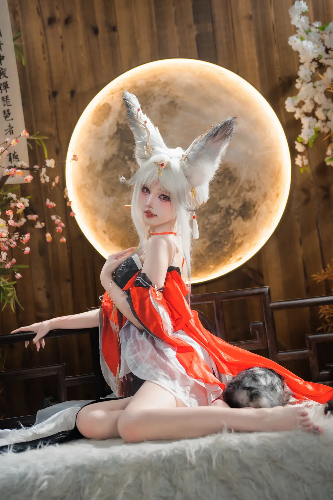 【心月狐cos】鸣潮里的狐妖，红黑配色的拍摄心得 - 第 5 张