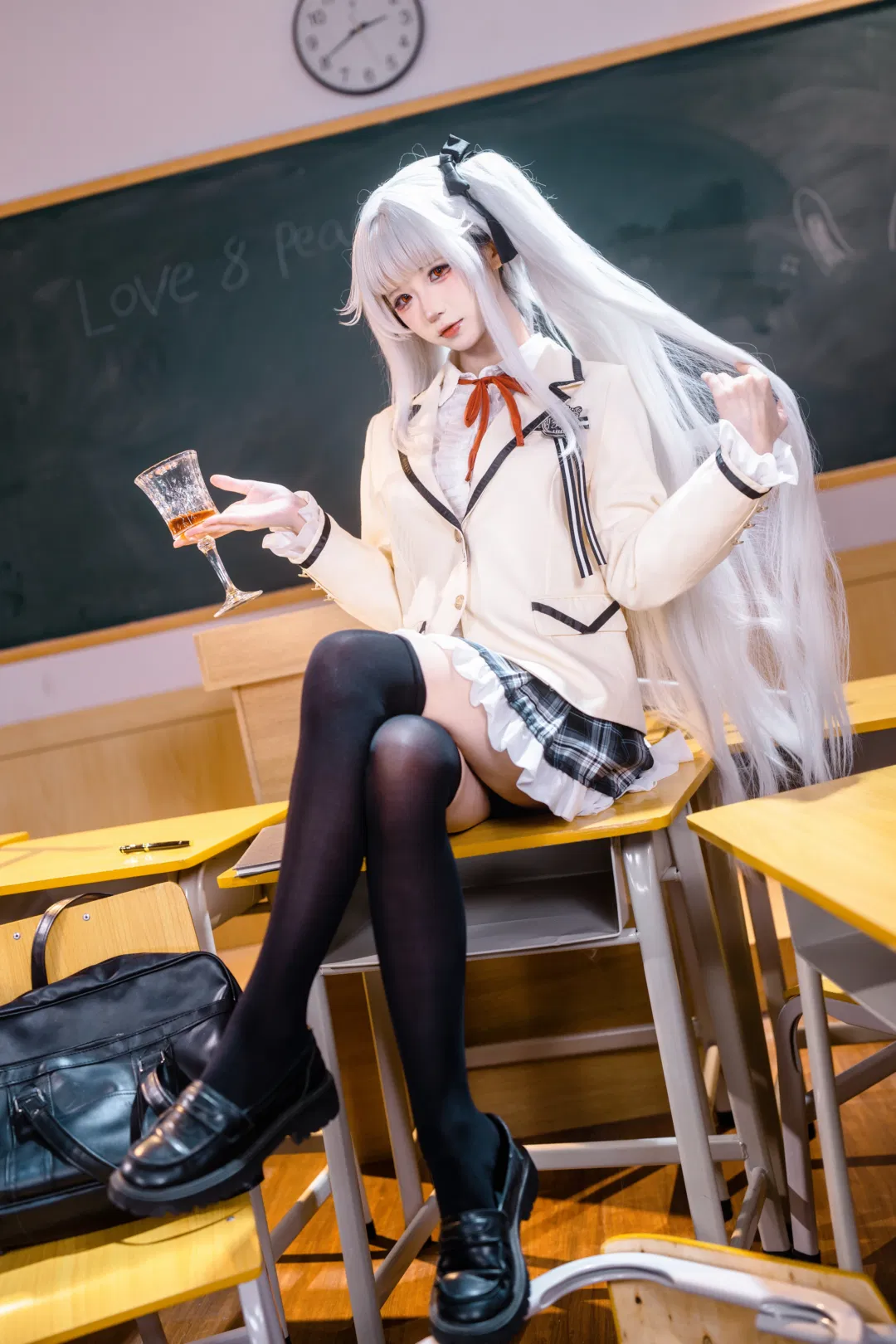 【篝之雾枝cos】美少女万华镜：受诅咒的传说之少女 - 第 1 张