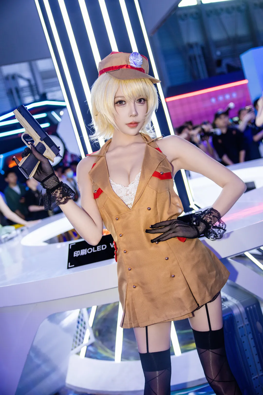 【灵狐者cos】ChinaJoy TCL展台，CF灵狐者的现场出图 - 第 4 张