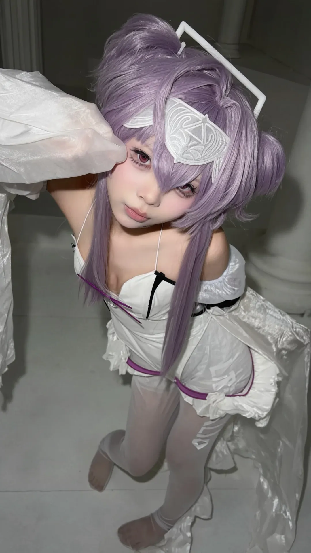 【莉贝雷利奥cos】NIKKE胜利女神妮姬的白色科幻风记录 - 第 1 张
