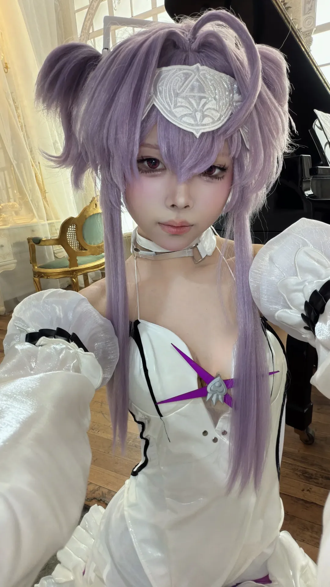 【莉贝雷利奥cos】NIKKE胜利女神妮姬的白色科幻风记录 - 第 3 张