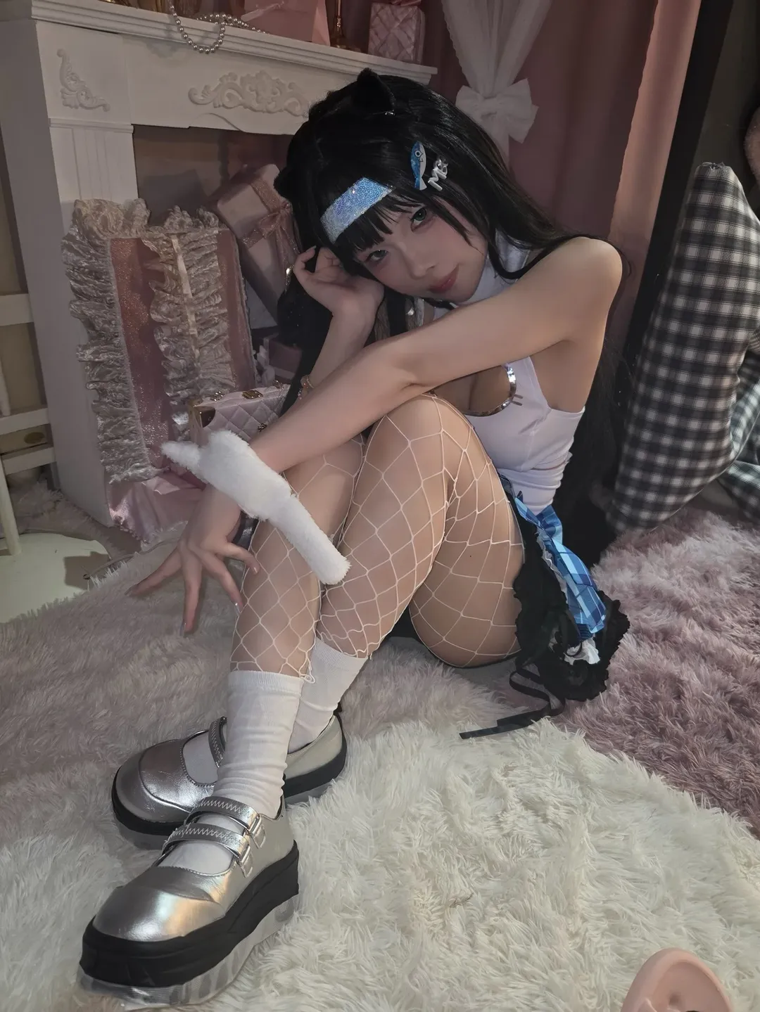 【敏特cos】胜利女神妮姬的猫系少女 - 第 1 张