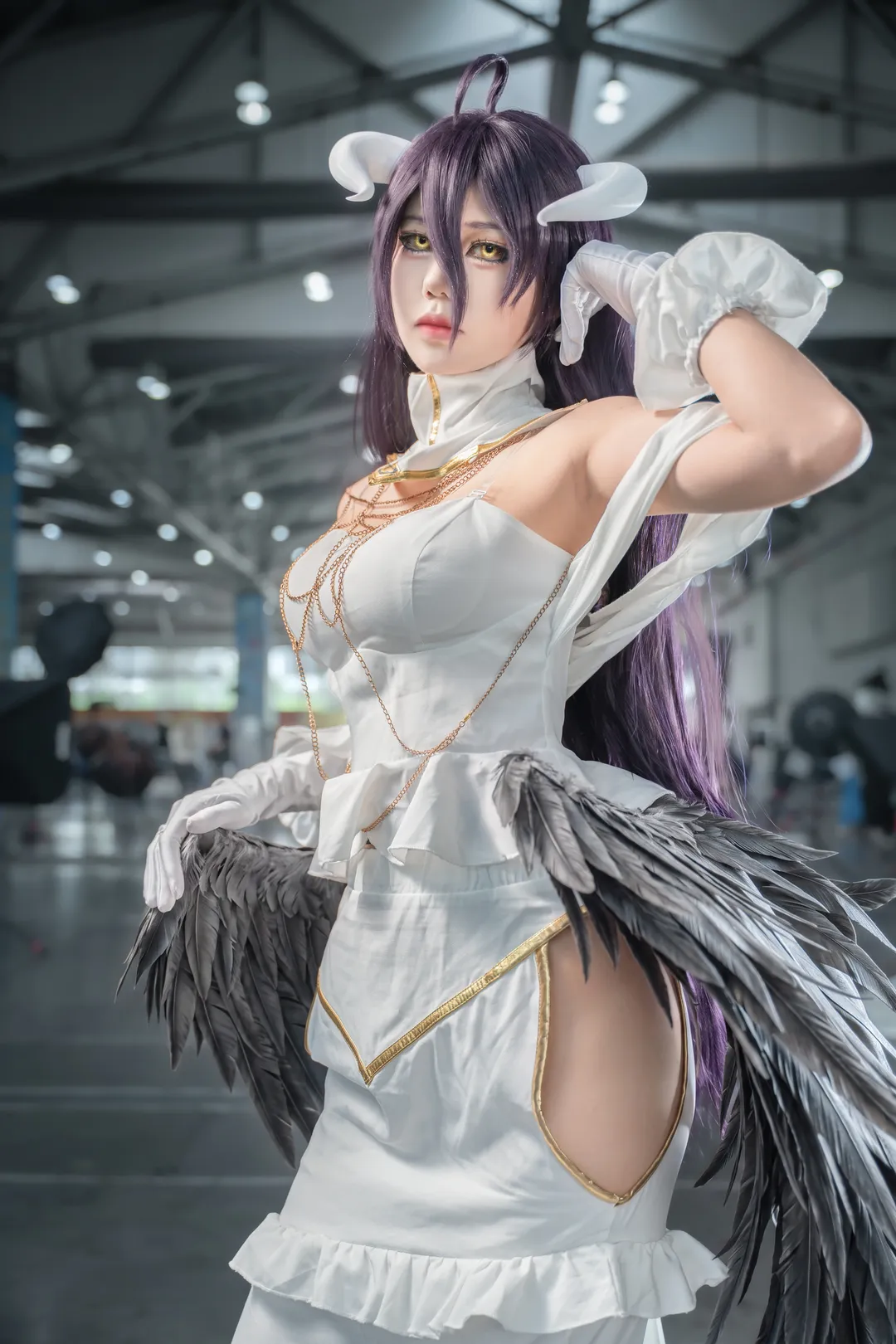 【雅儿贝德cos】来自Overlord的纯白恶魔，中山as漫展出片记录 - 第 1 张