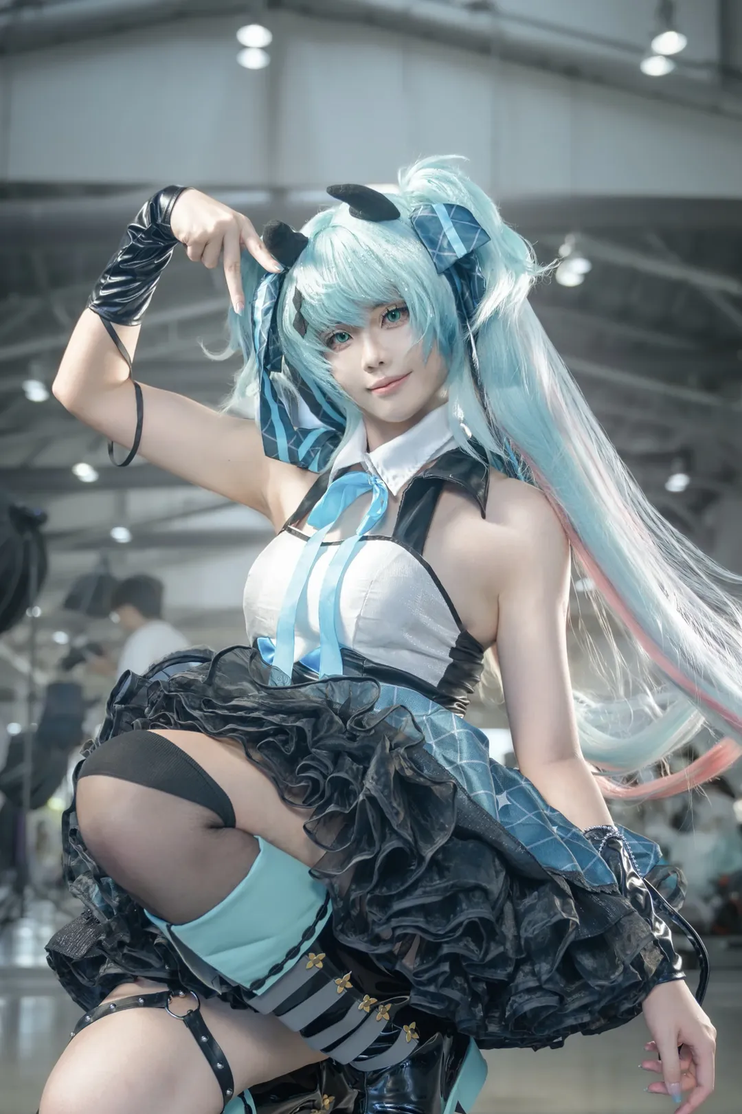 【初音未來cos】初始之音響徹未來，中山漫展的歌聲與光影 - 第 2 張