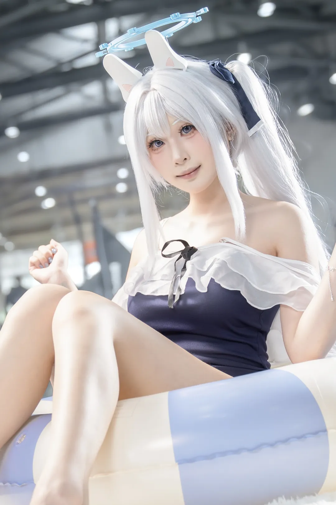 【月雪宫子cos】碧蓝档案中山AS漫展泳装造型拍摄记录 - 第 2 张
