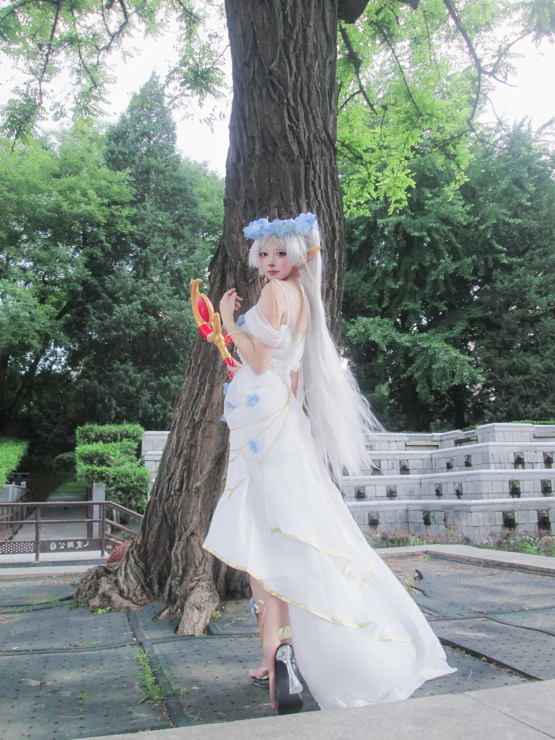 【芙莉莲cos】葬送的芙莉莲冷色调CCD氛围感 - 第 1 张