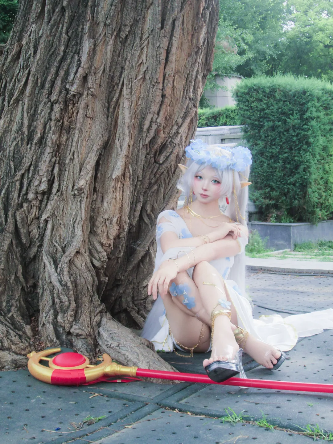 【芙莉莲cos】葬送的芙莉莲冷色调CCD氛围感 - 第 11 张