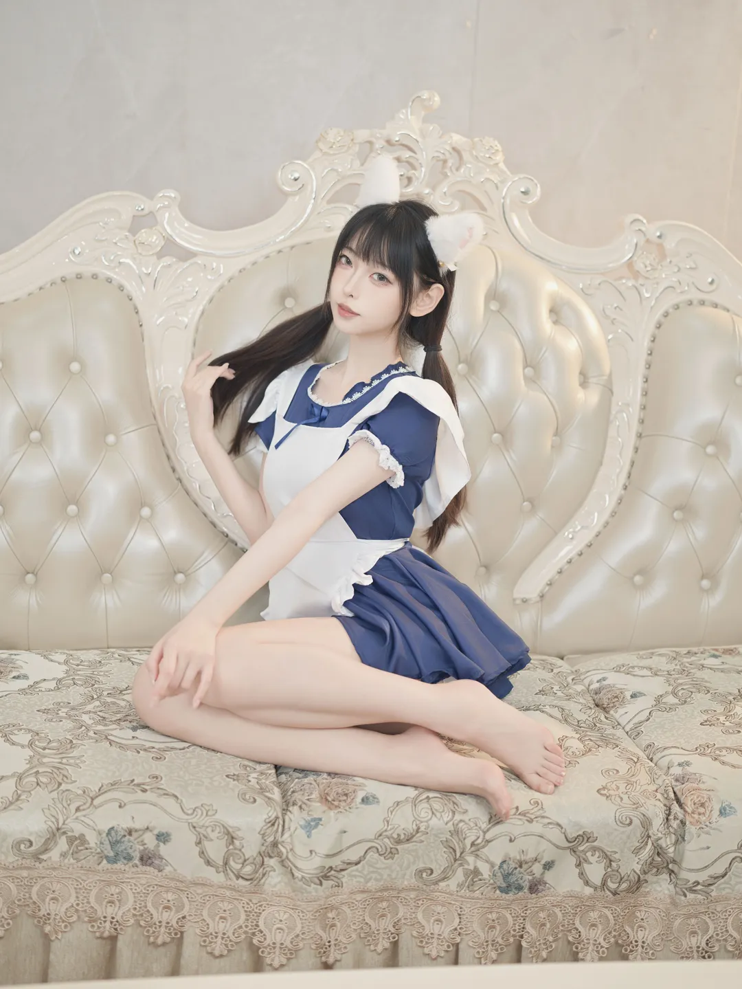 双马尾猫耳女仆，掌心里递出一颗糖 - 第 3 张