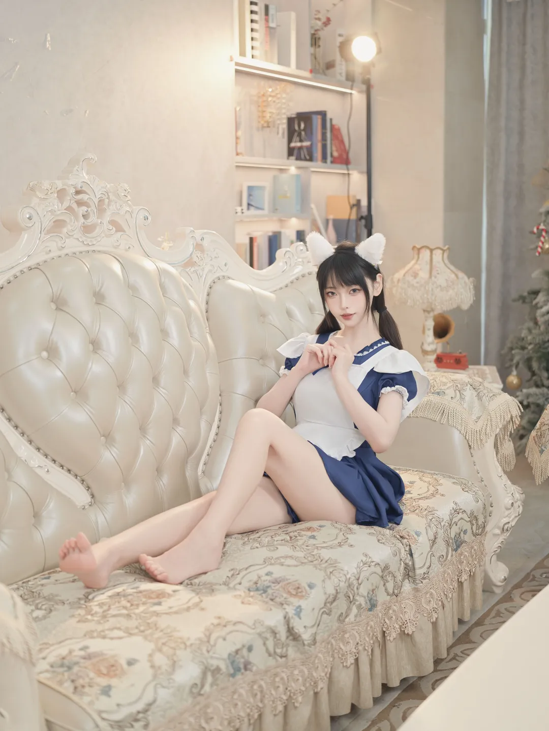 双马尾猫耳女仆，掌心里递出一颗糖 - 第 9 张