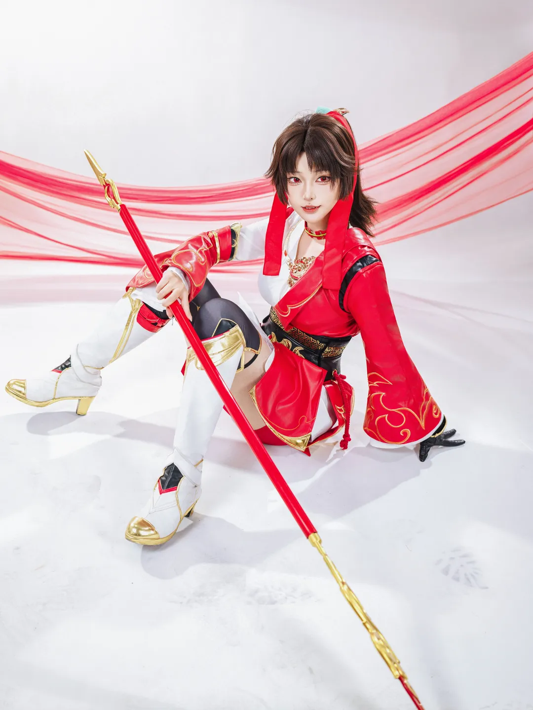 【云缨cos】掠火长枪，回眸那一眼的战斗锋芒 - 第 16 张