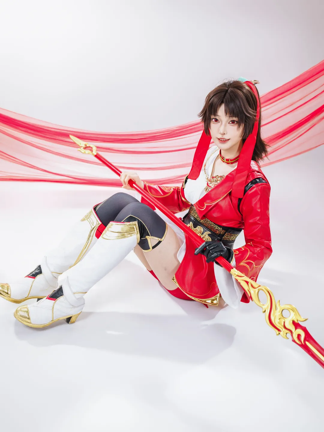 【云缨cos】掠火长枪，回眸那一眼的战斗锋芒 - 第 17 张
