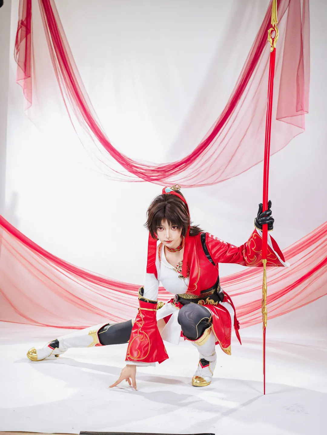 【云缨cos】掠火长枪，回眸那一眼的战斗锋芒 - 第 8 张