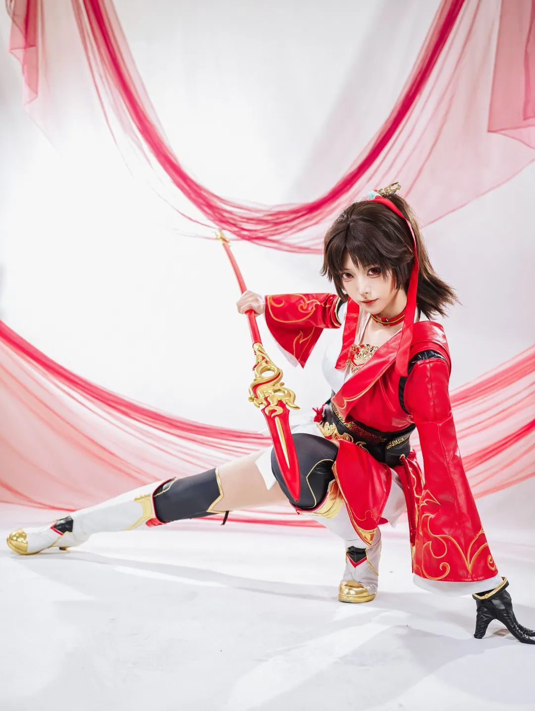 【云缨cos】掠火长枪，回眸那一眼的战斗锋芒 - 第 9 张