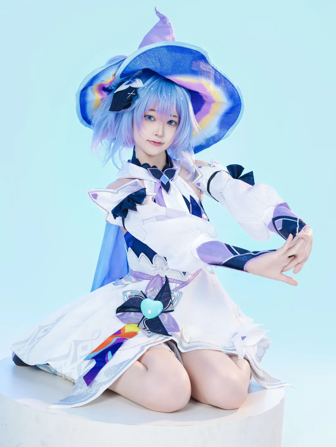 【小乔cos】时之魔女的魔法杖，还真是一个调皮的小家伙 - 第 10 张
