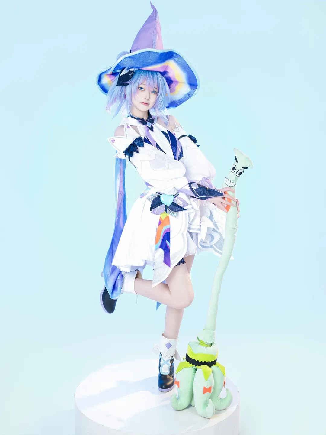 【小乔cos】时之魔女的魔法杖，还真是一个调皮的小家伙 - 第 3 张